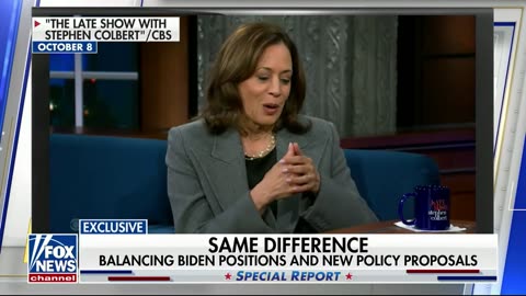 KAMALA HARRIS WITH BRET BAIER