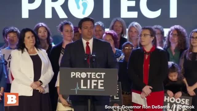Ron Desantis blasts far left for advocating late term abortion