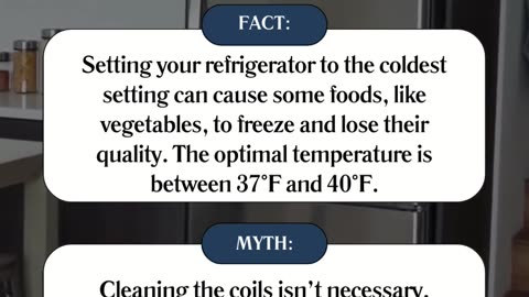 Refrigerator Myths Busted: Key Facts for Homeowners
