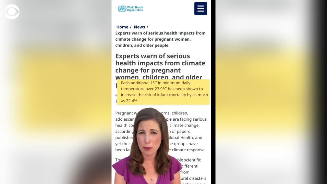 The Climate Election: How climate change impacts maternal health and pregnancy