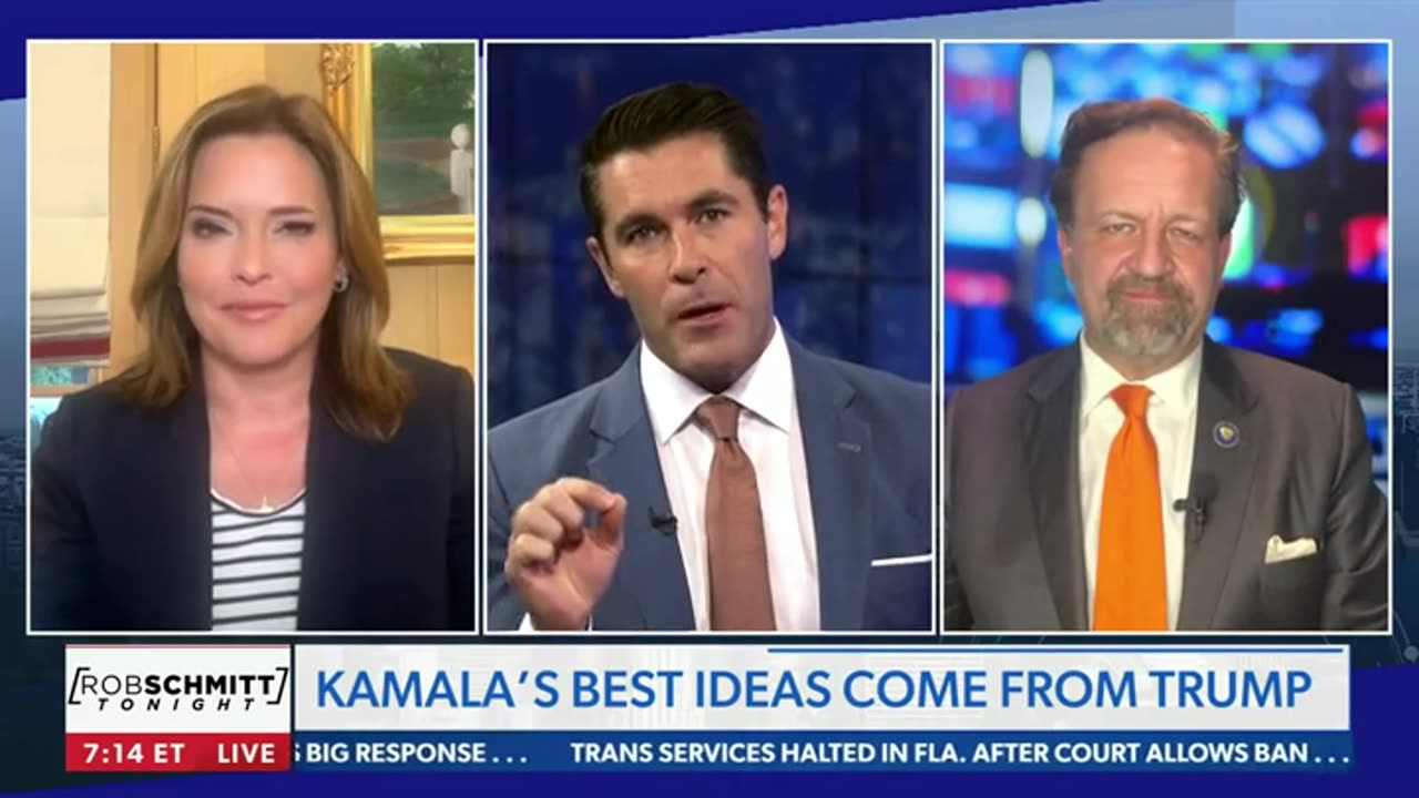 Why is Kamala scared of a one on one interview? Dr. G with Rob Schmitt & Mercedes Schlapp on NEWSMAX