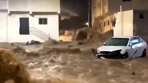 Flooding in Medina, Saudi Arabia - 30.08.2024