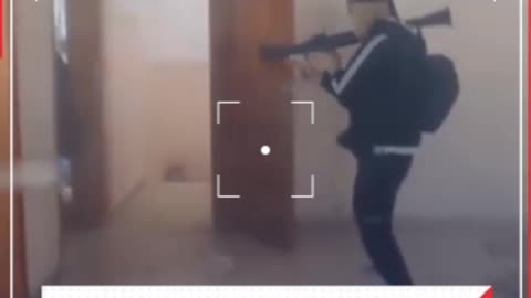 Hamas attacking on Israeli tanks