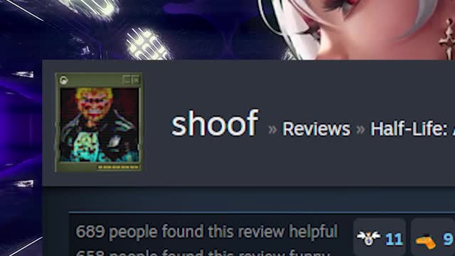 Half-Life Alyx Steam Review - VR GAME GOOD!