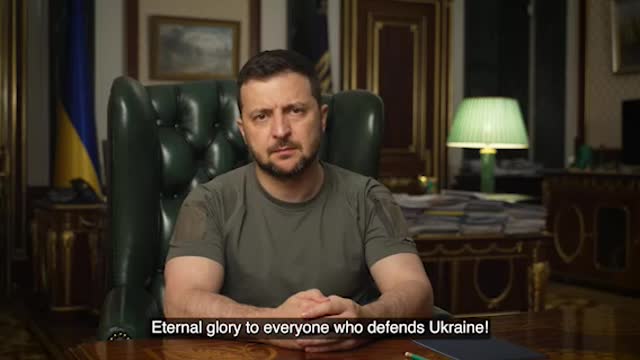 101 day of the war. Address of Volodymyr Zelensky to Ukrainians