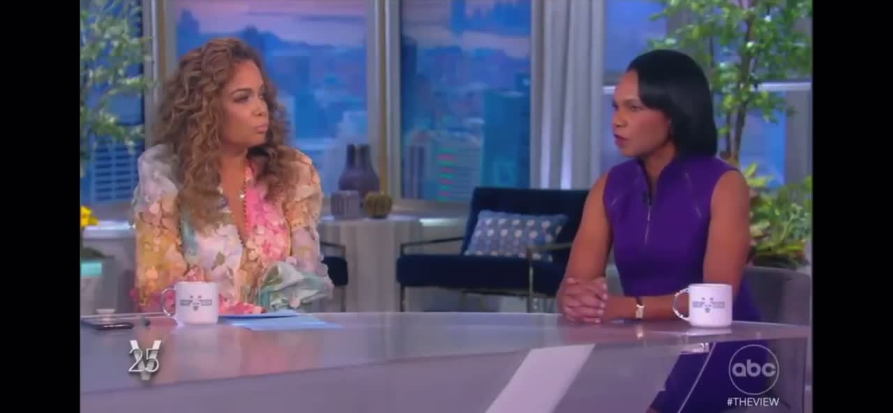 Condaleeza Rice destroys CRT in 60 seconds on The View