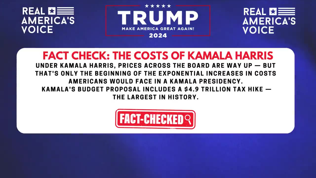 FACT CHECK: THE COSTS OF KAMALA HARRIS