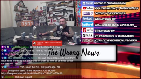 Live from The Wrong Show its Saturday Night News! 10-21-23