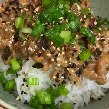 Japanese Natto Rice