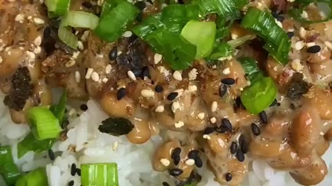Japanese Natto Rice