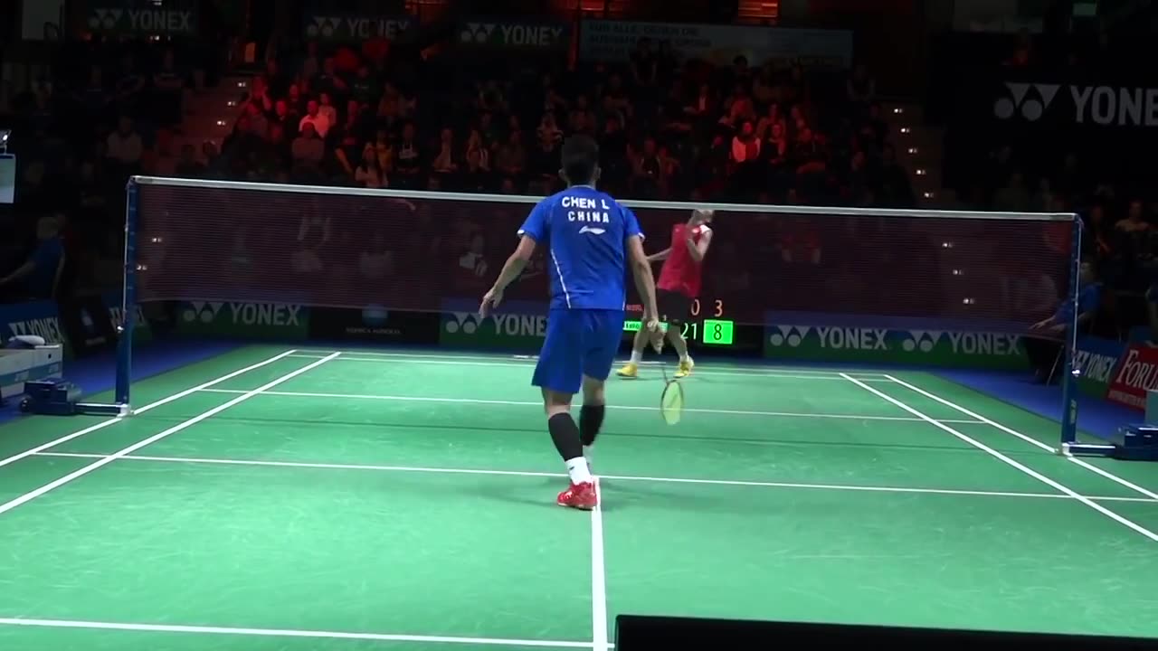 Chen Long Footwork MASTERCLASS vs Nishimoto： CLOSE-UP! 🔥