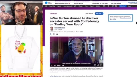 Lavar Burton Discovers That He Is A Descendent Of A Confederate Soldier