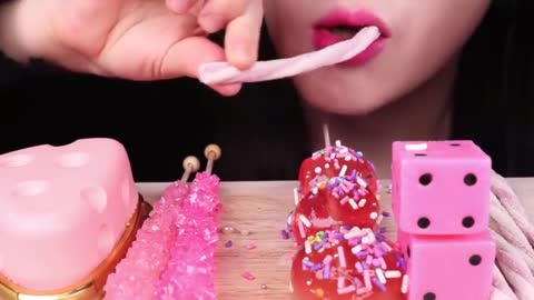 asmr,Chinese Cute Girl,Eating Show,Food,Eating Sound EP2
