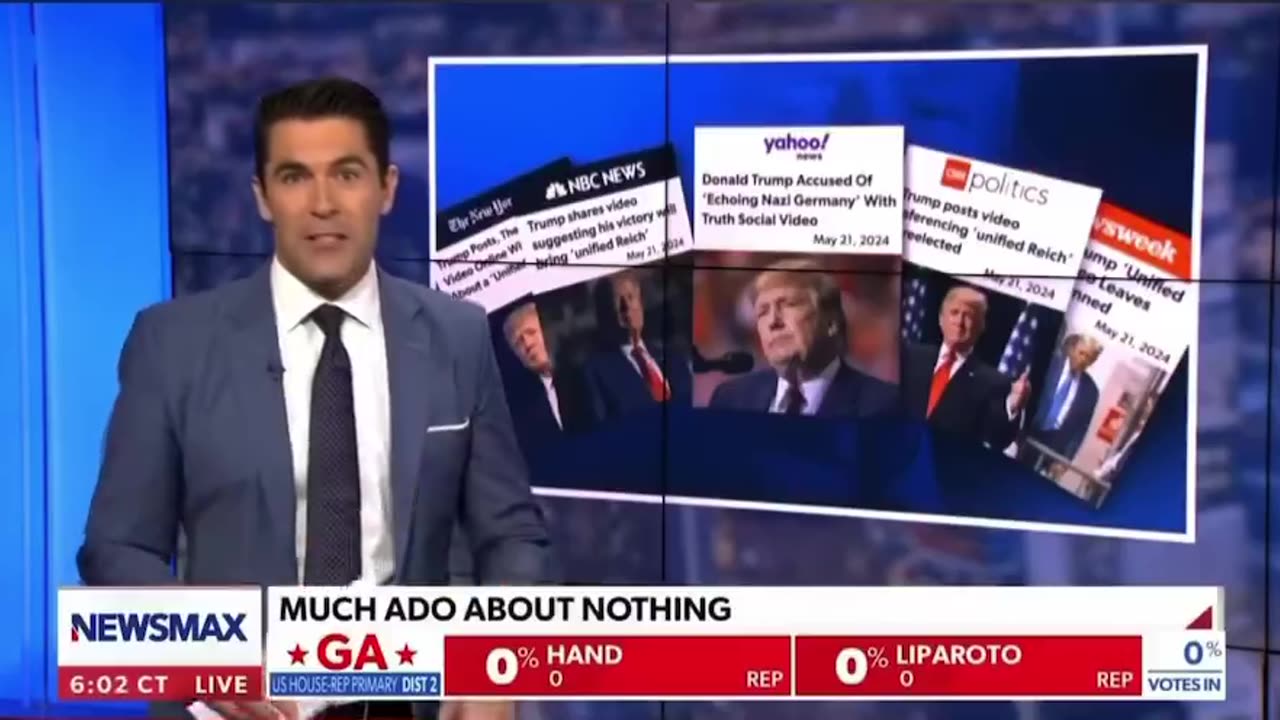 Media's "Unified Reich" hoax.