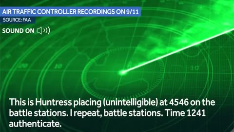 FAA recordings from morning of Sept. 11 reveal moments air traffic controllers realized hijacking...