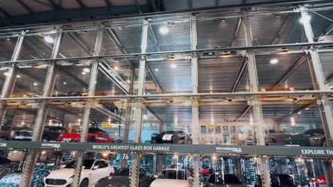 Exploring the World's Largest Glass Box Facility: Exclusive Car Storage and Meetup Spot