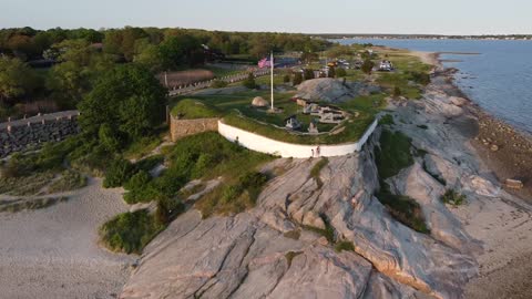 Drone Flight over Fort Phoenix