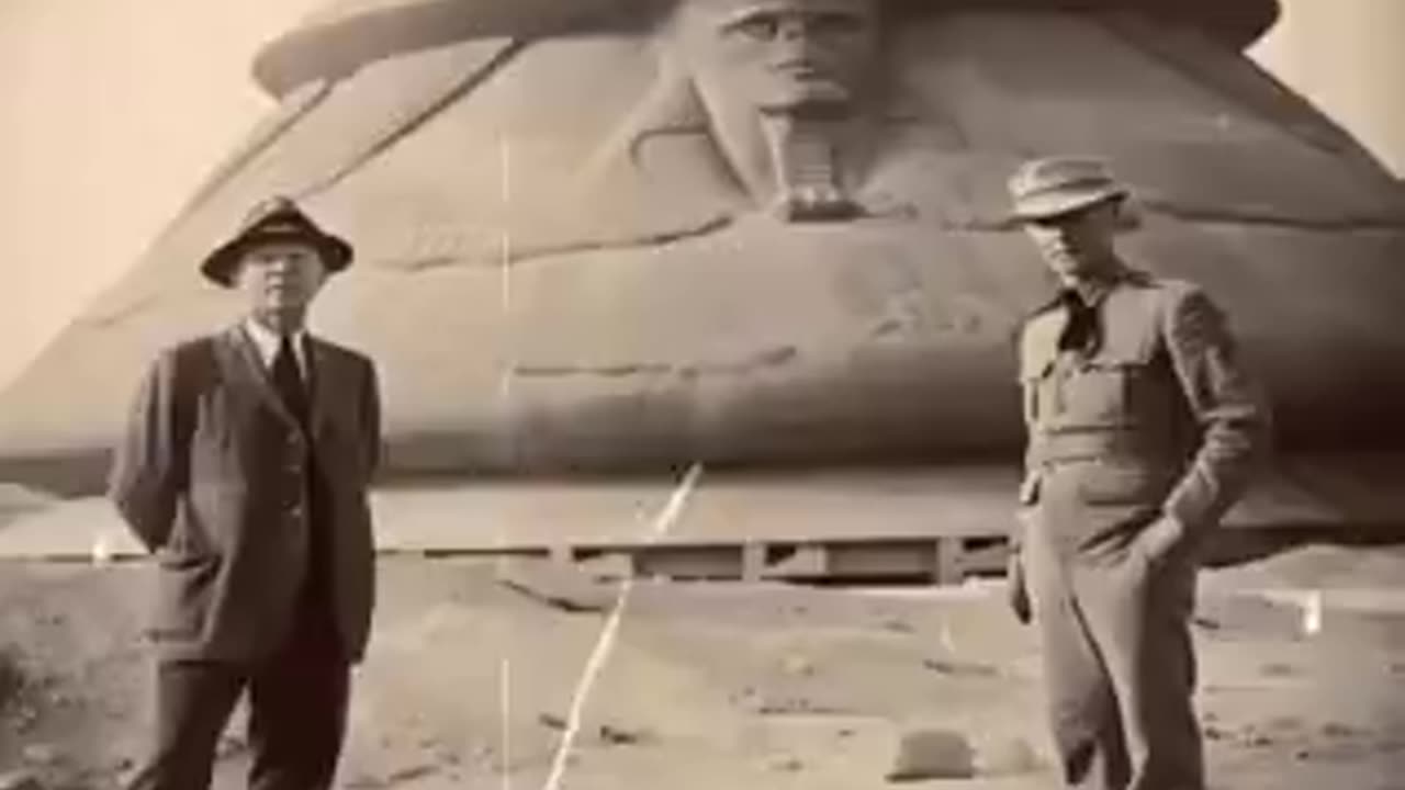 ALLEGED RARE FOOTAGE FROM AN UNKNOWN PRIVATE FILM COLLECTION ARCHIVE OF A NAZI EXPEDITION IN EGYPT