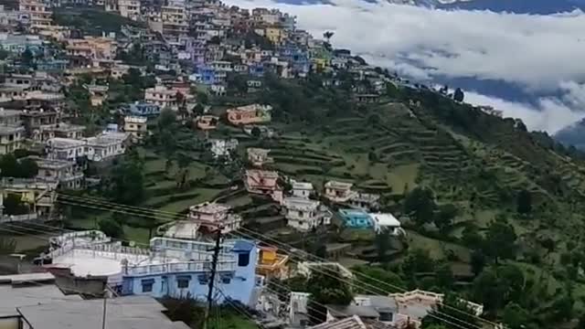 Almora mountain 🏔️ after rainfall ! whatsapp status. Uk beauty