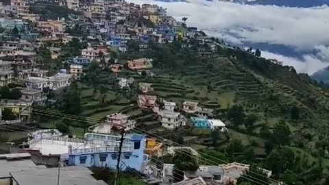 Almora mountain 🏔️ after rainfall ! whatsapp status. Uk beauty