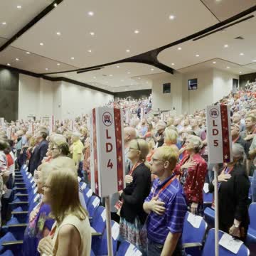 Pledge of Allegiance at the Idaho GOP 2022 Convention