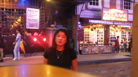 Walking Street at night