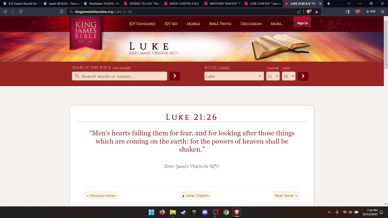 THE LORD IS COMING BACK TO DO A LOT OF KILLING