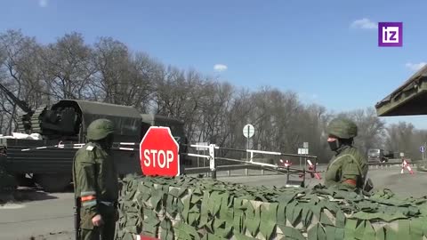 A road commandant's garrison was deployed for military personnel participating