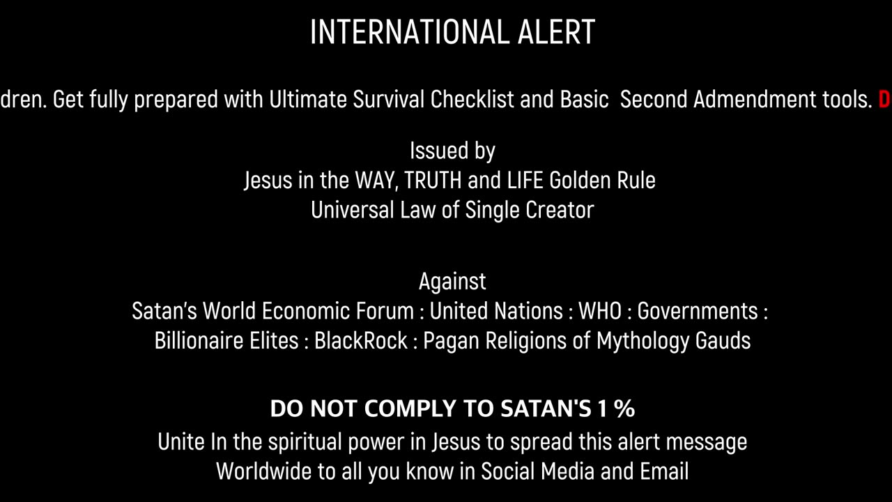 WAS THE OCTOBER 3, 2023 FEMA EMERGENCY TEST A PREVIEW TO NAZI CAMPS IN AMERICA?