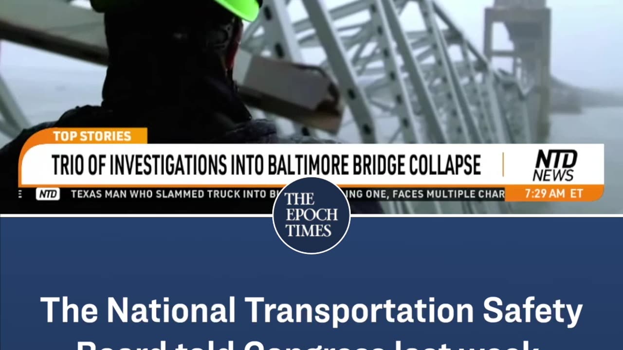 FBI starts criminal probe into Baltimore Bridge collapse