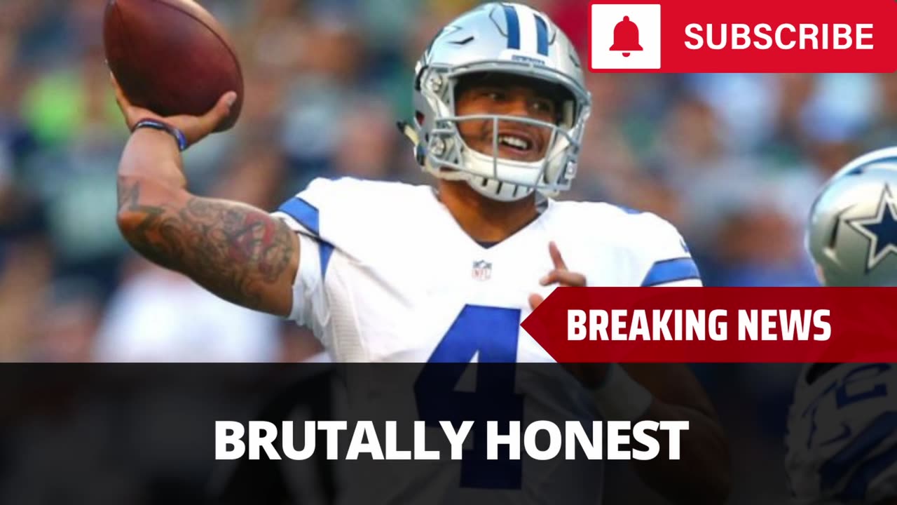 Dak Prescott Gets Brutally Honest On 3-3 Start