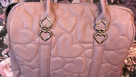 Info about my new website selling bags & more. Plus what's in my new Betsey Johnson Large Satchel