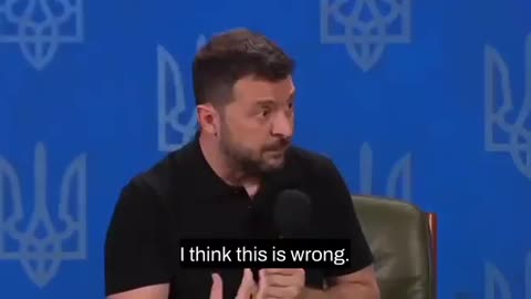 Zelensky - Russian army shoots its soldiers in the back.