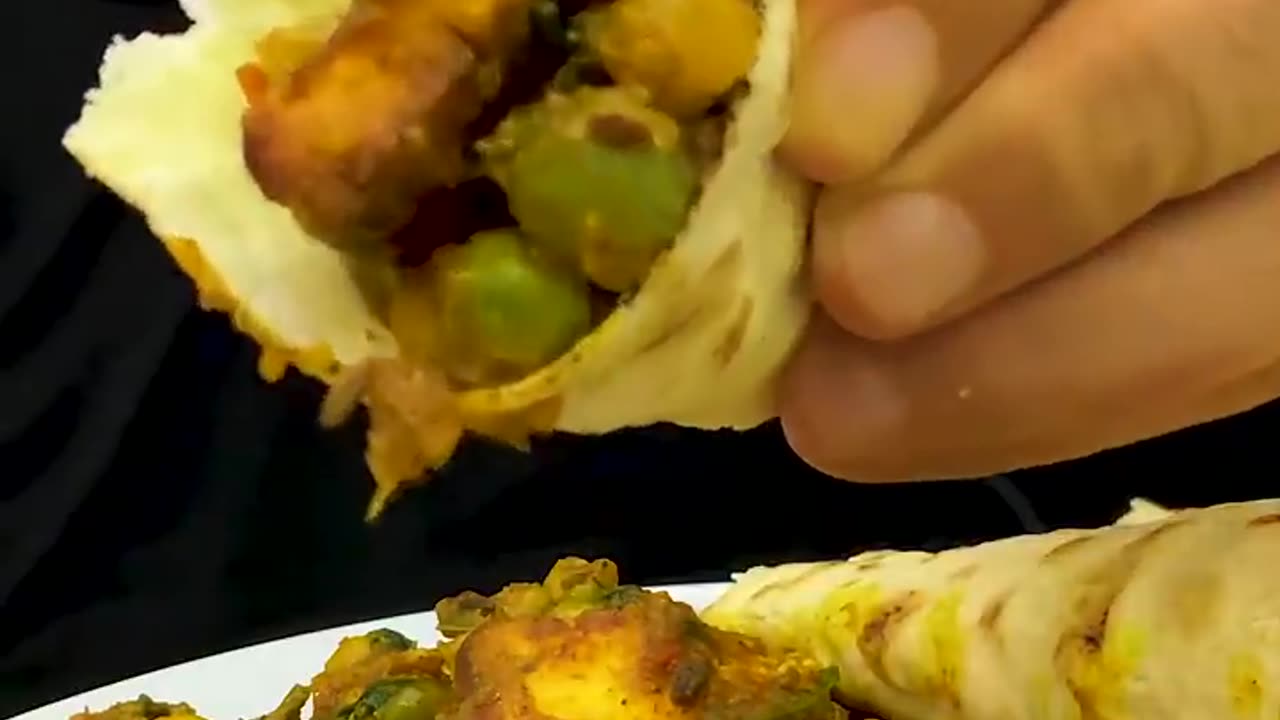 Matar Paneer (Pea Cheese) ASMR