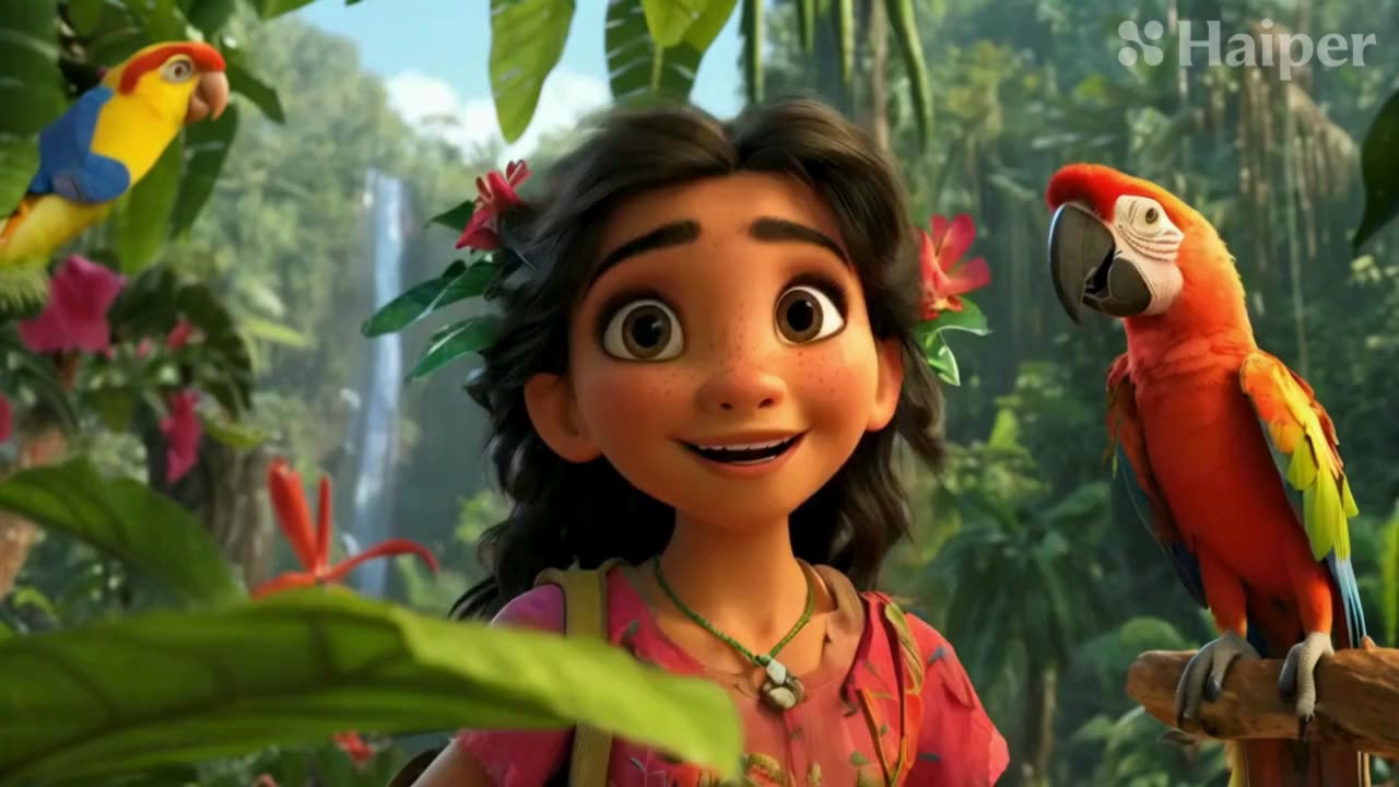 The Amazing Adventures of Polly the Parrot 🌟 | A Journey Through Nature's Wonders