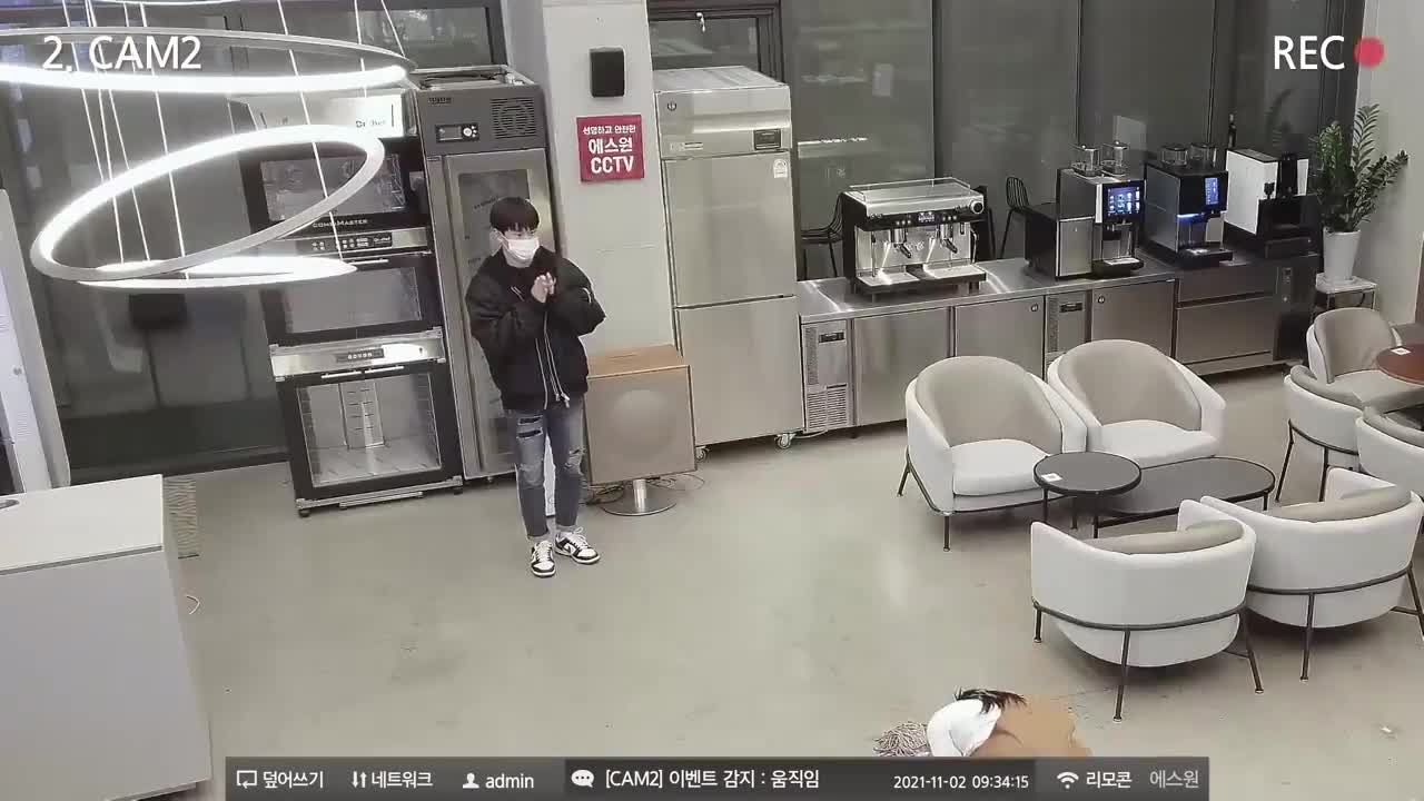 She busted dance moves during work, a customer walked in on her!