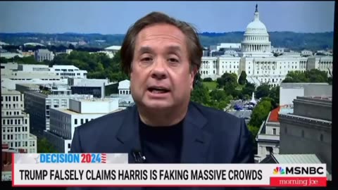 Trump falsely claims Harris is faking massive crowds