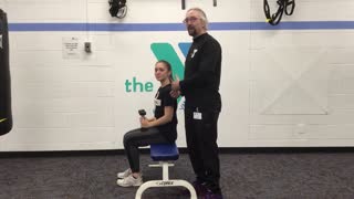 DB shoulder press