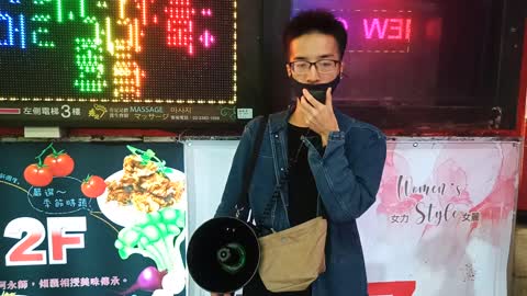 反針宣傳 台北車站前補習街 5月1日 勞動節 5