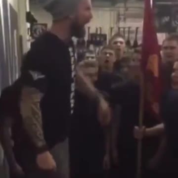 USMC pump-up ritual