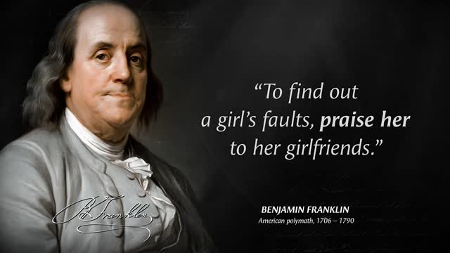 Benjamin Franklin's Quotes