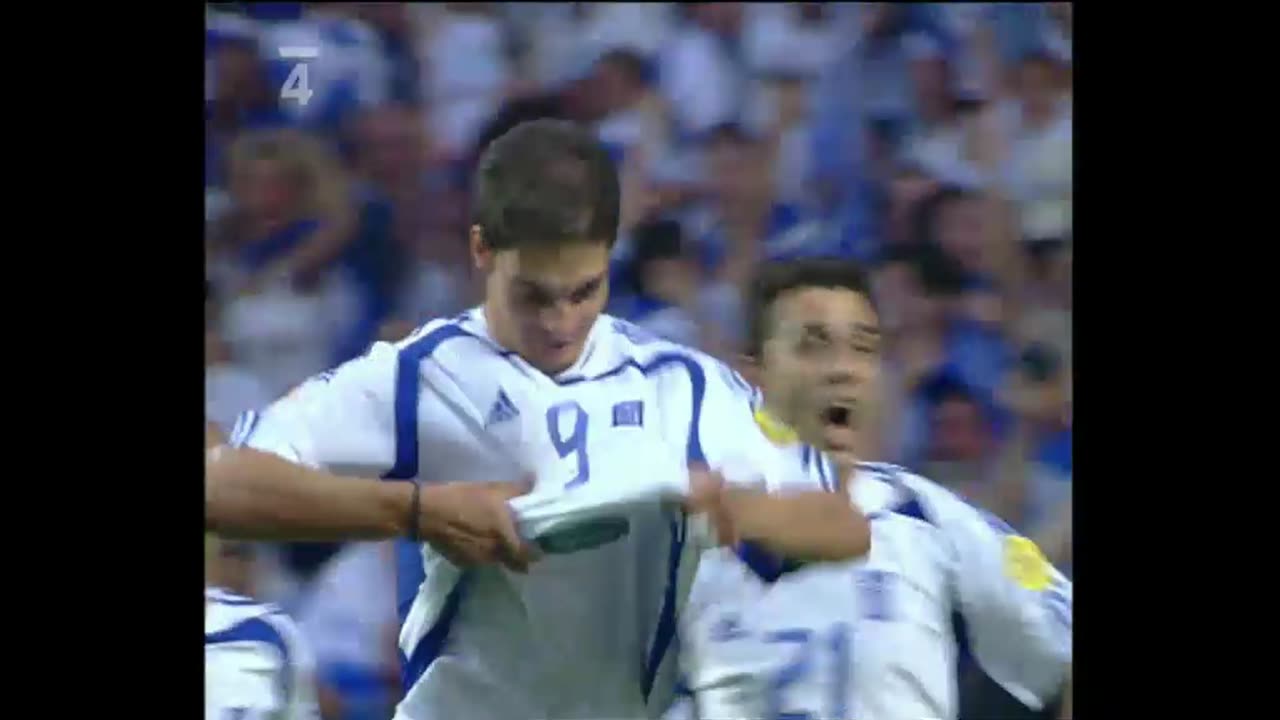 Angelos Charisteas - vítězný gól ve finále EURA 2004