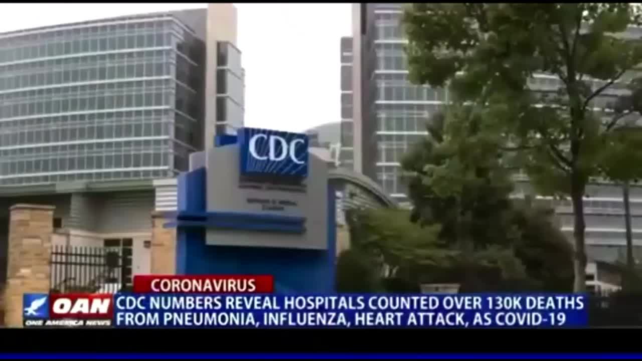 CDC admits at least 96% of deaths from Covid19 were WRONG