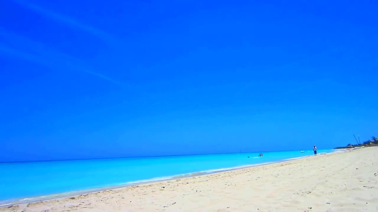 Fantastic Varadero Beach at High Noon, Cuba