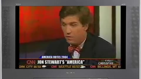 Jon Stewart tore into Tucker Carlson in 2004