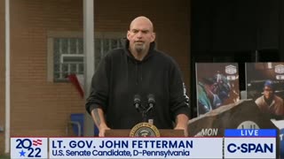 John Fetterman STRUGGLES to Get Through Speech