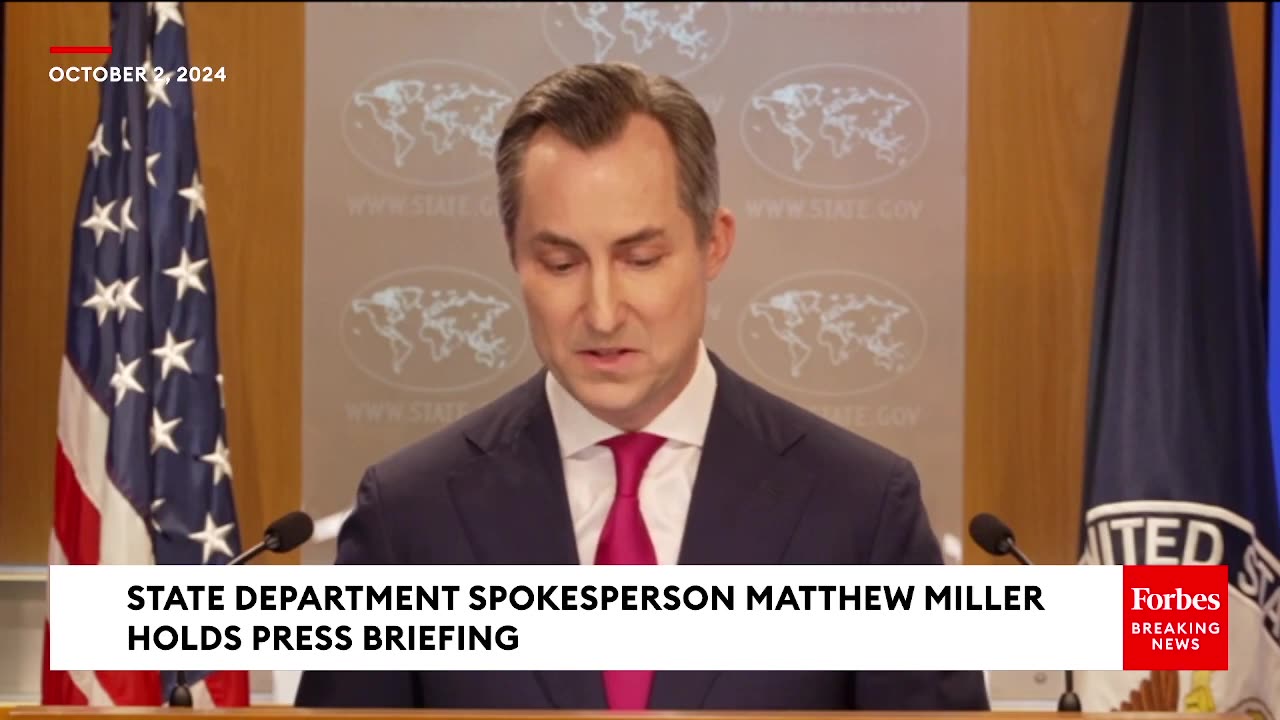 State Department Spokesperson Pressed- What Have You 'Accomplished' In The Year Since Oct. 7th-