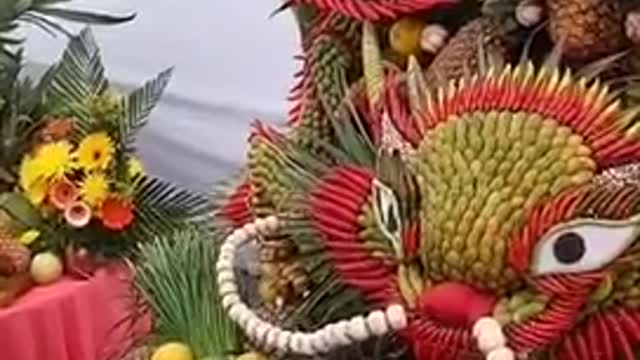 Vietnam fruit festival fun and beautiful