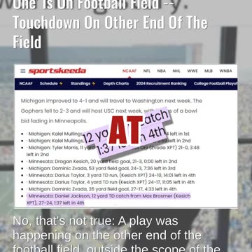 Fact Check: Photo Does NOT Show Walz, Wife Cheering Empty Football Field -- Touchdown On Other End