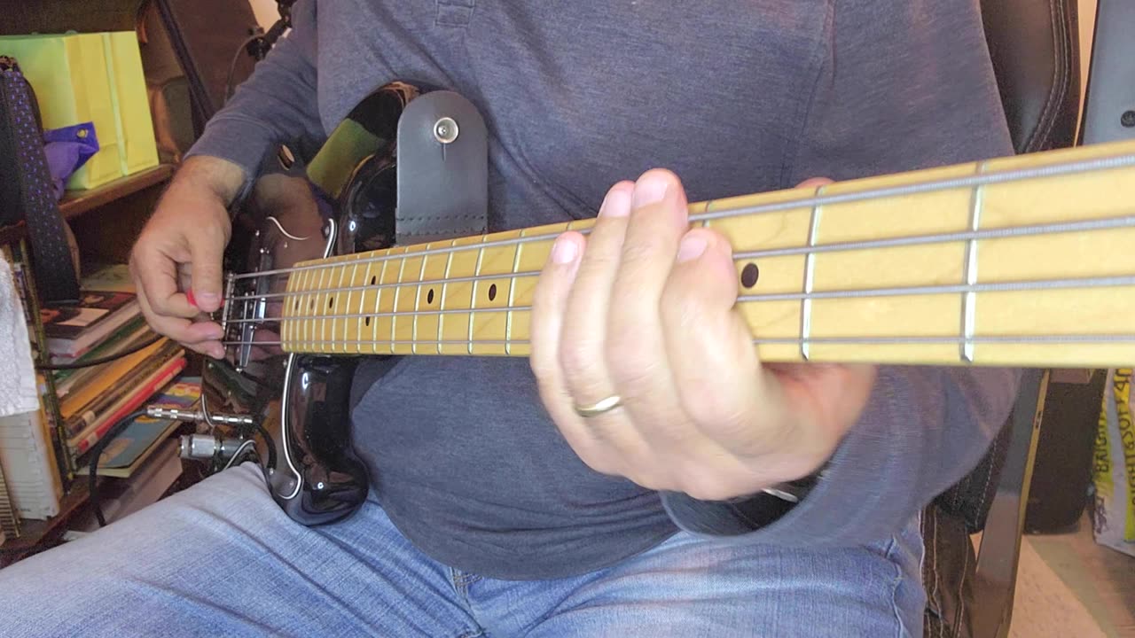 Devo - Whip It Bass Cover